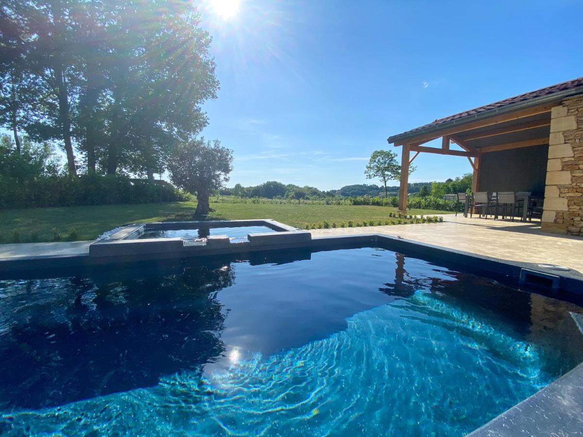 Villa Moderne , Neuve Piscine Jacuzzi . Sarlat-la-Caneda Bagian luar foto