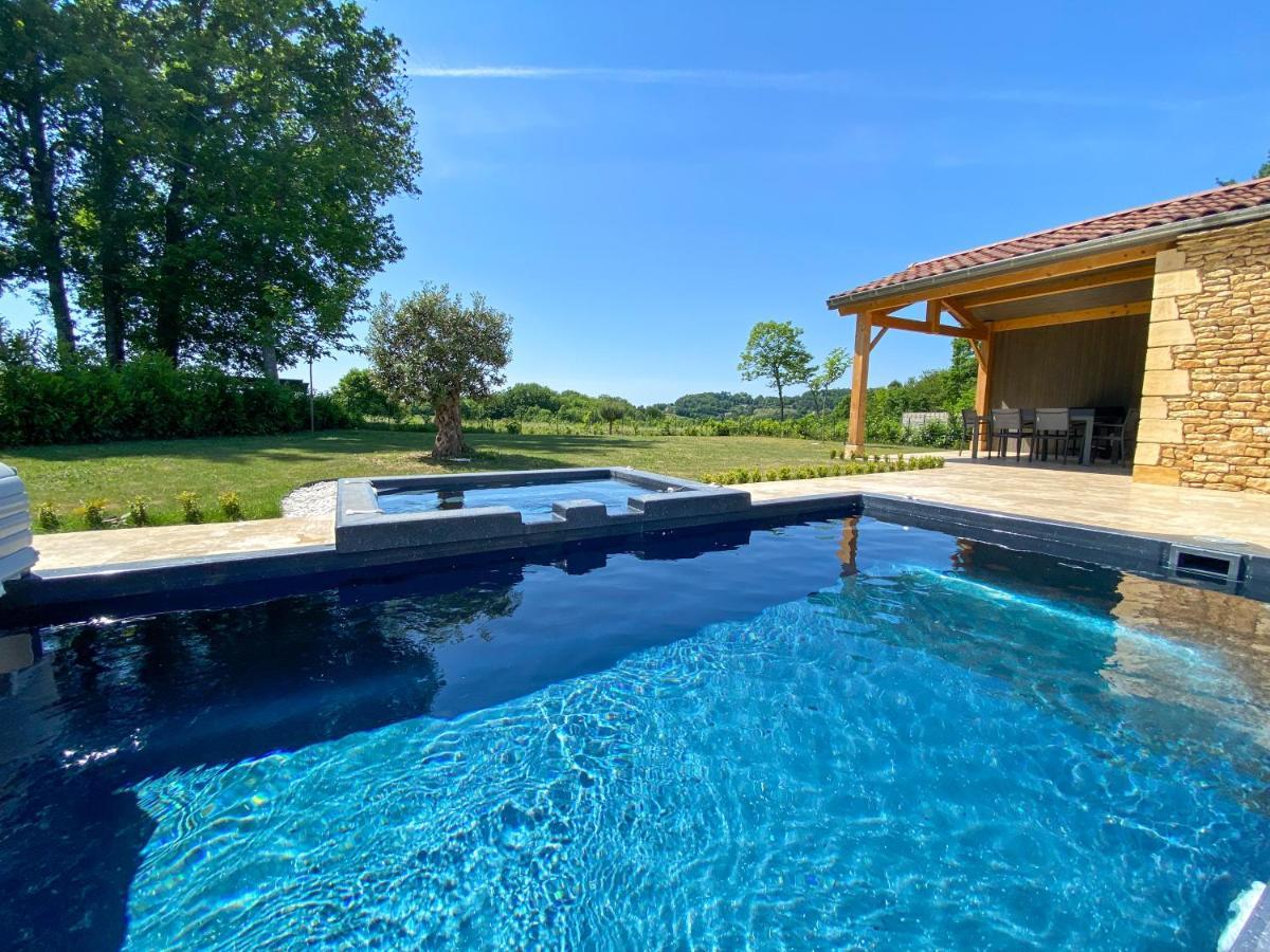 Villa Moderne , Neuve Piscine Jacuzzi . Sarlat-la-Caneda Bagian luar foto